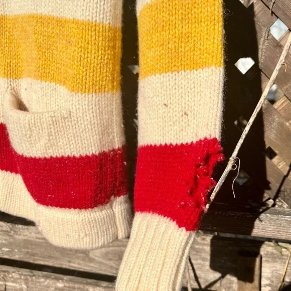 Rare Vintage Polo Ralph Lauren Hudson Bay Knit Sweater - Picture 4 of 14